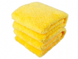 Ultra absorbent coral fleece towel